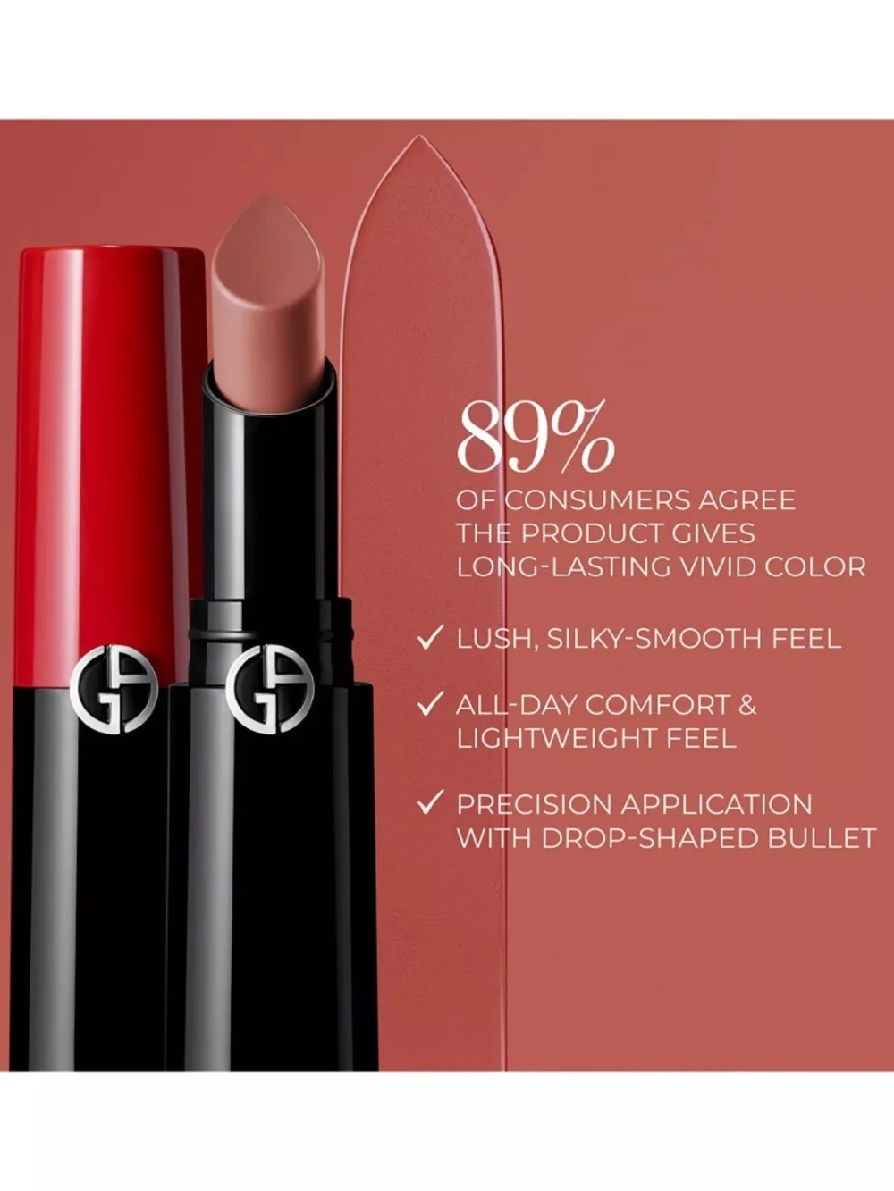 Giorgio Armani's Lipstick 103 Androgino